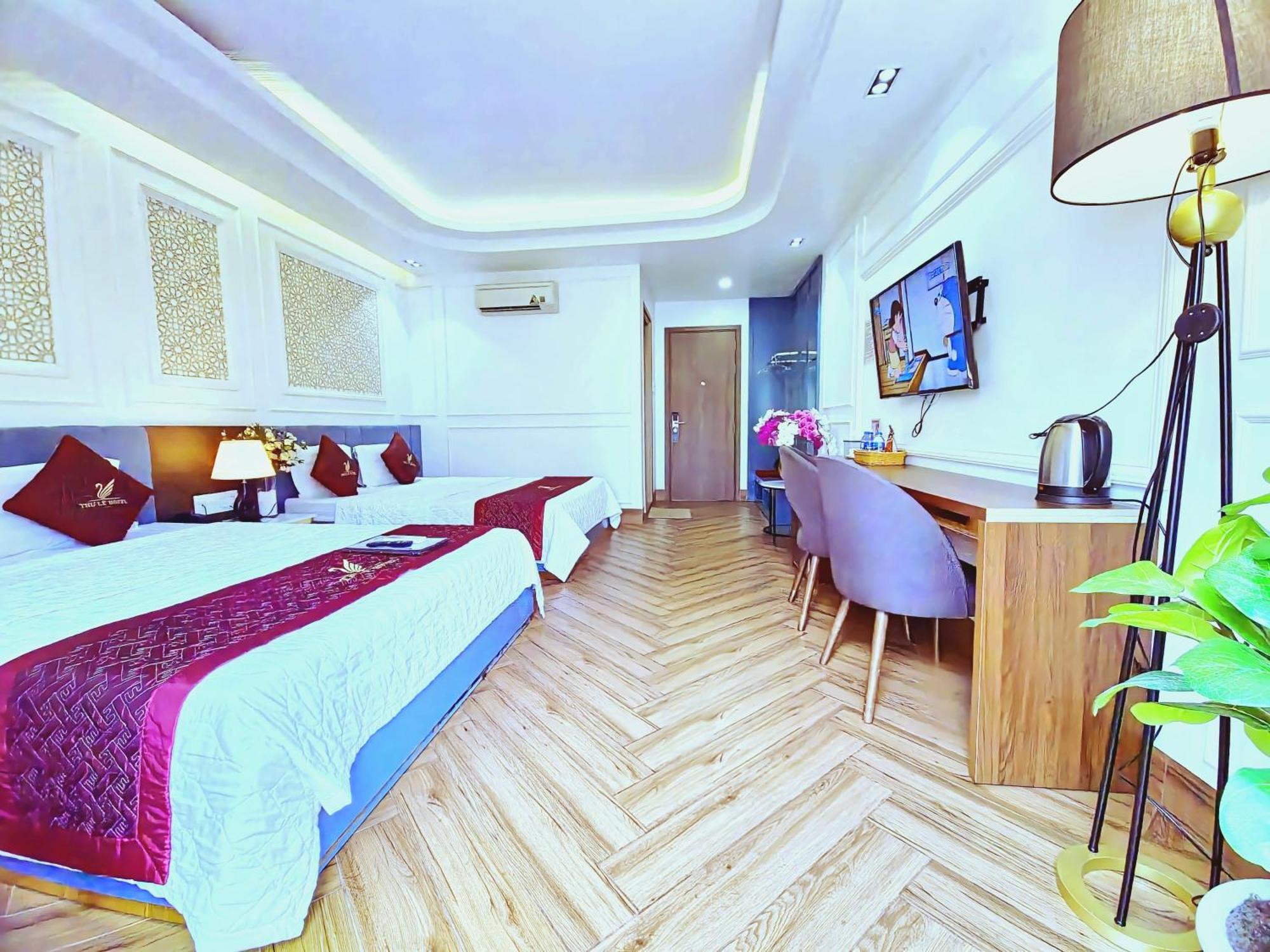 Thu Le Hotel Cao Lãnh Exterior foto